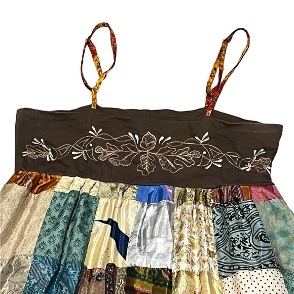 Patchwork Midi Dress - Picture 5 of 13